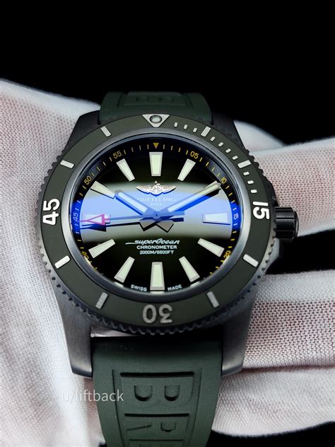 superocean 46 black steel